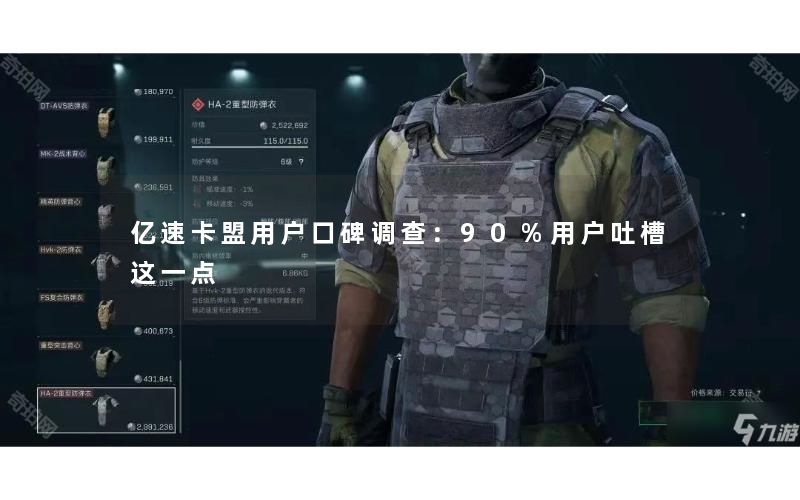 亿速卡盟用户口碑调查：90%用户吐槽这一点