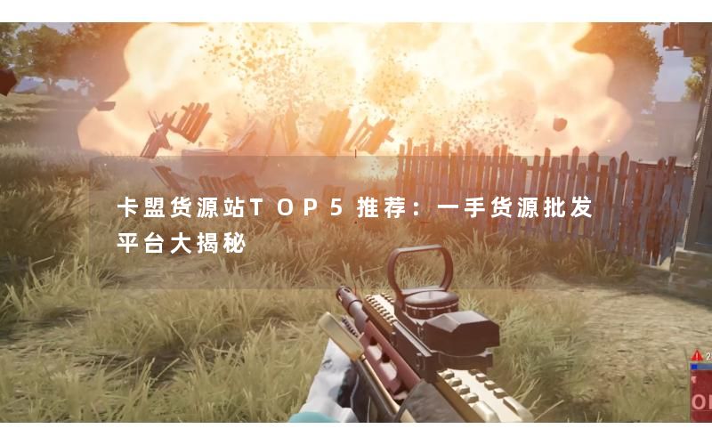 卡盟货源站TOP5推荐：一手货源批发平台大揭秘