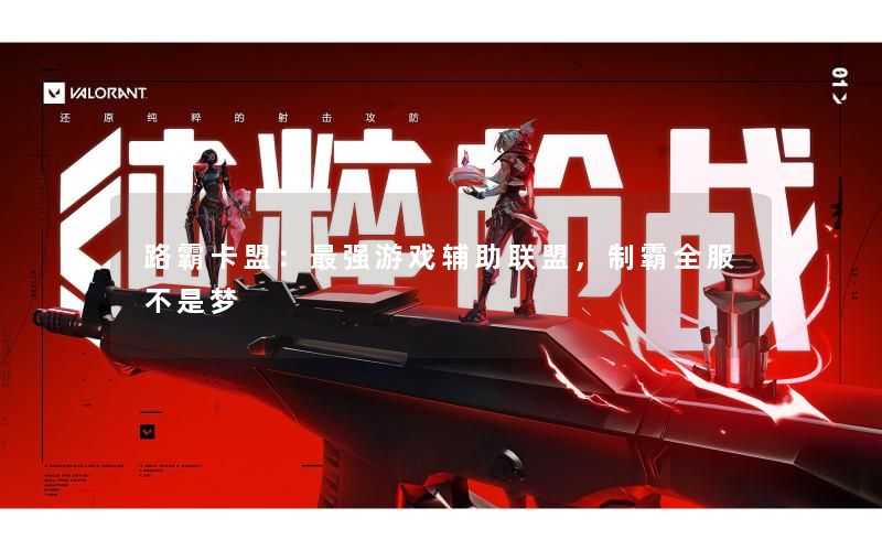 路霸卡盟：最强游戏辅助联盟，制霸全服不是梦