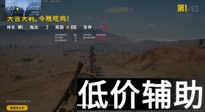 <b>绝地求生大世界辅助稳定支持全系统-安全高效畅玩</b>