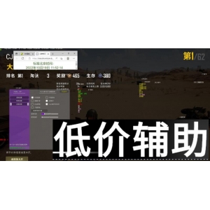 绝地求生狮子座辅助：精准自瞄 无后座力，吃鸡必备神器！